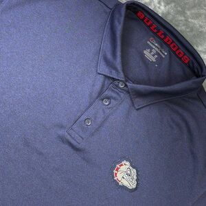 Gonzaga Bulldogs Champion Polo 2XL Blue Performance Athleticwear NCAA Basketball